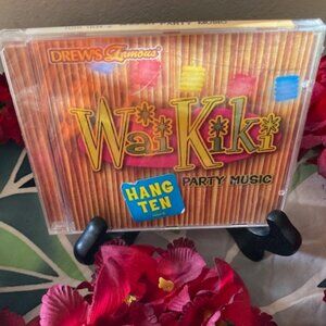 WAIKIKI PARTY MUSIC CD NEW HAWAIIAN LUAU HULA GOOD VIBRATIONS ROCK BIG KAHUNA!